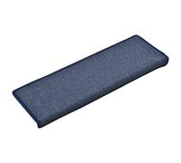vidaXL Carpet Stair Treads Stair Mat Stair Step Protector Rug 15 pcs Blue