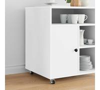 vidaXL Caster 2 pcs Silver 44.1 x 44.1 x 1.95 mm Nylon