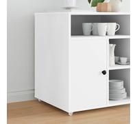 vidaXL Caster 2 pcs White 42 x 11.5 x 29 mm Iron