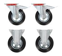 vidaXL Casters 4 pcs 160 mm