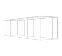 vidaXL Cat Cage 6x1.5x1.5 m Galvanised Steel