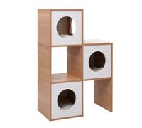 vidaXL Cat Condo House with Sisal Scratching Mat Scratch Tower Tree Cat Bed