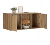 vidaXL Cat Crate Furniture Artisan Oak 100 x 49 x 45 cm