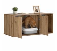 vidaXL Cat Crate Furniture Artisan Oak 100 x 49 x 45 cm