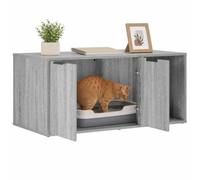 vidaXL Cat Crate Furniture Grey Sonoma 100 x 49 x 45 cm