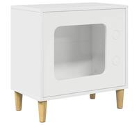vidaXL Cat House, Glossy White, 51 x 30 x 52 cm, Wood Composite, Living Room, Rectangular, Modern, Stylish Furniture and Decor, Increasing Comfort and Functionality in Any Room