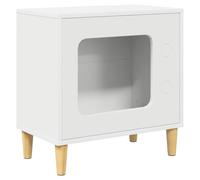 vidaXL Cat House, White, 51 x 30 x 52 cm, Wood Composite, Living Room, Rectangular, Modern, Stylish Furniture and Decor, Increasing Comfort and Functionality in Any Room