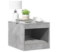 vidaXL Cat Litter Box Enclosure Concrete Grey 47x59x42 cm Engineered Wood