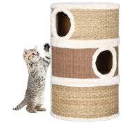 vidaXL Cat Scratching Barrel 60 cm Seagrass Cat Furniture Pet Supply Indoor