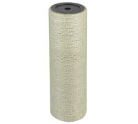 vidaXL Cat Scratching Post 8x25cm 10mm Beige Kitten Scratch Pole Stand Tree