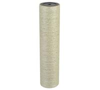 vidaXL Cat Scratching Post - 8x35cm Beige Sisal Kitten Scratch Pole, Wall-Mounted Stand