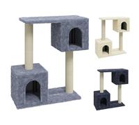 vidaXL Cat Tree with Sisal Scratching Post Activity Centre Kitten Climbing Tower