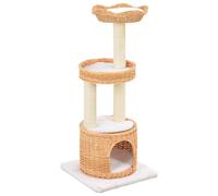 vidaXL Cat Tree with Sisal Scratching Post Viewing Relaxing Platform Kitty Play