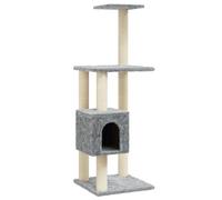 vidaXL Cat Tree with Sisal Scratching Posts 104cm Kitten Play Climbing Tower