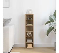 CD Cabinet Storage Oraniser Shelf Cabinet Display Shelf Engineered Wood vidaXL