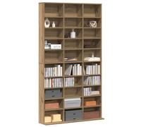 vidaXL CD cabinet - artisan oak, engineered wood - 101 x 23 x 177.5 cm - perfect for home office, library, study