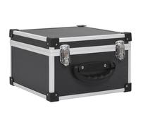 vidaXL CD Case for 40 CDs with Full Trimming Handle Reinforced Corners Lockable