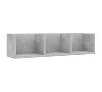 Vidaxl Cd Wall Shelf Concrete Grey 75X18X18 Cm Engineered Wood