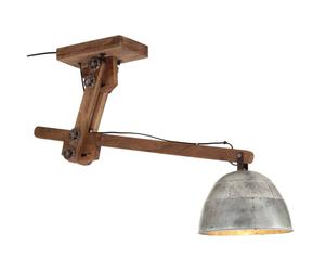 vidaXL Ceiling Lamp Hanging Light Ceiling Chandelier 25 W Vintage Silver E27