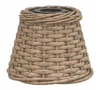 vidaXL Wicker Ceiling Lamp Shade Ø15x12 cm Brown
