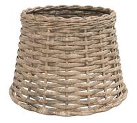 (brown, 25 x 17 cm) vidaXL Ceiling Lamp Shade Hall Wicker Ceiling Light Shade Pendant Lamp Shade