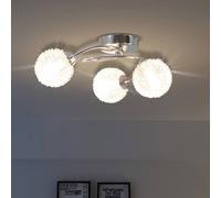 vidaXL Ceiling Lamp with 3 LED Bulbs G9 120 W