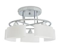 vidaXL Ceiling Lamp with Ellipsoid Glass Shades for 5 E14 Bulbs 200W Droplight