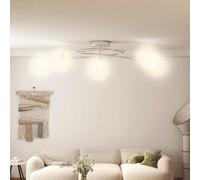 vidaXL Ceiling Lamp with Mesh Wire Shades for 5 G9 LED Lights