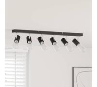 vidaXL Ceiling Spotlight Black 73 x 6.5 x 11.5 cm Metal