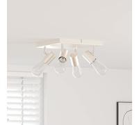 vidaXL Ceiling Spotlight Nickel 26.5 x 26 x 11.5 cm Metal