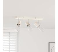 vidaXL Ceiling Spotlight Nickel 38 x 6.5 x 11.5 cm Metal