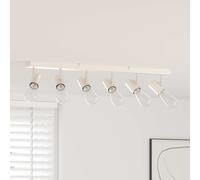 vidaXL Ceiling Spotlight Nickel 73 x 6.5 x 11.5 cm Metal