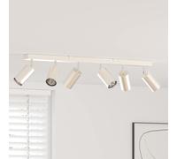 vidaXL Ceiling Spotlight with Spotlights Nickel 73 x 6 x 16 cm Metal