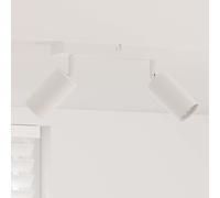 vidaXL Ceiling Spotlight with Spotlights White 26 x 6 x 16 cm Metal