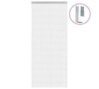 vidaXL Chain Door Fly Screen 90x212 cm Aluminium