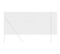 vidaXL Chain Hose Fence Grey 1.2 x 10 m Steel