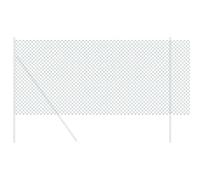 Chain Link Fence Green 10 x 0.6 m Steel
