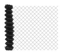 vidaXL Chain Hose Fence Grey 1.2 x 10 m Steel