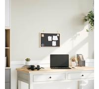 vidaXL Chalkboard with Solid Pine Wood Frame Black 40x30 cm