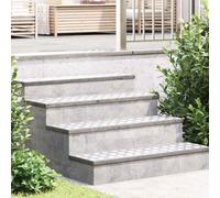 vidaXL Checker Plates 2 pcs Silver 100 x 25 cm Aluminium