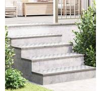 vidaXL Checker Plates 2 pcs Silver 90 x 30 cm Aluminium