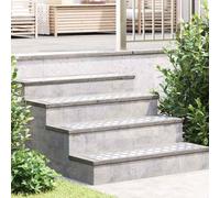 vidaXL Checker Plates 4 pcs Silver 90 x 20 cm Aluminium