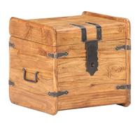 vidaXL Chest 40x40x40 cm Solid Acacia Wood