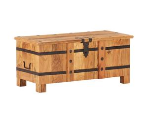 vidaXL Chest 90x40x40 cm Solid Acacia Wood