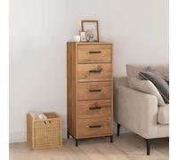 Vidaxl Chest Of Drawers 42X35X110 Cm Solid Pinewood