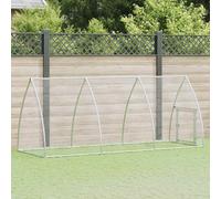 Vidaxl Chicken Cage Silver 300X105X120 Cm Galvanised Steel