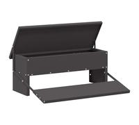 vidaXL Chicken Pedal Feeder Black 48.5 x 39.5 x 19 cm, Garden and Patio, Modern, Durable, Relaxed Time with Your Loved Ones