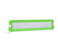 Vidaxl Toddler Safety Bed Rail Green 120X42 Cm Polyester, Green