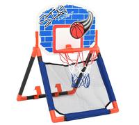 vidaXL Children Basketball Set Multifunctional Floor and Wall