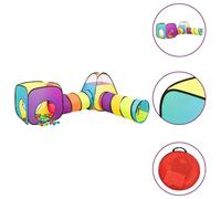 vidaXL Children Play Tent with 250 Balls Multicolour 190x264x90 cm UK